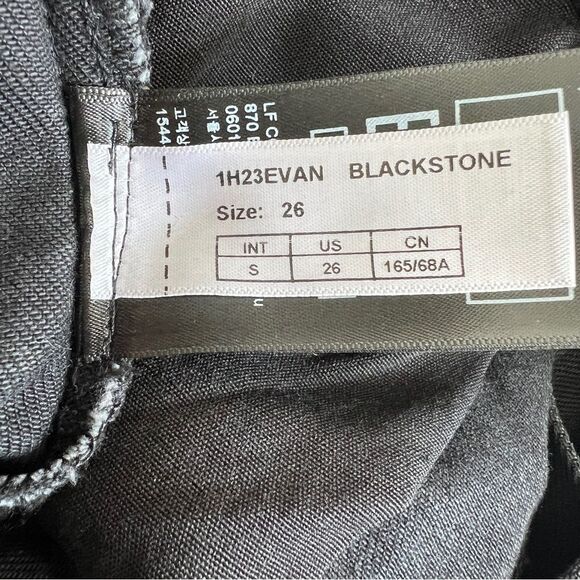 Ba&Sh Evan Straight Leg in Blackstone Jeans 26 - Picture 11 of 13